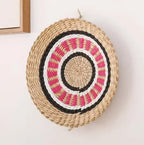 Boho Woven Wall Basket — Natural Fiber Wall Décor, 33 Designs