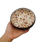 Capiz-Inspired Coconut Shell Bowl — Handmade Filipino Storage &amp; Décor