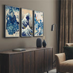 Japanese Wave Ukiyo-e Canvas Print — Vintage Japanese Wall Art