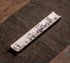 Zen Ceramic Incense Burner — Handmade Enamel Aromatherapy Holder