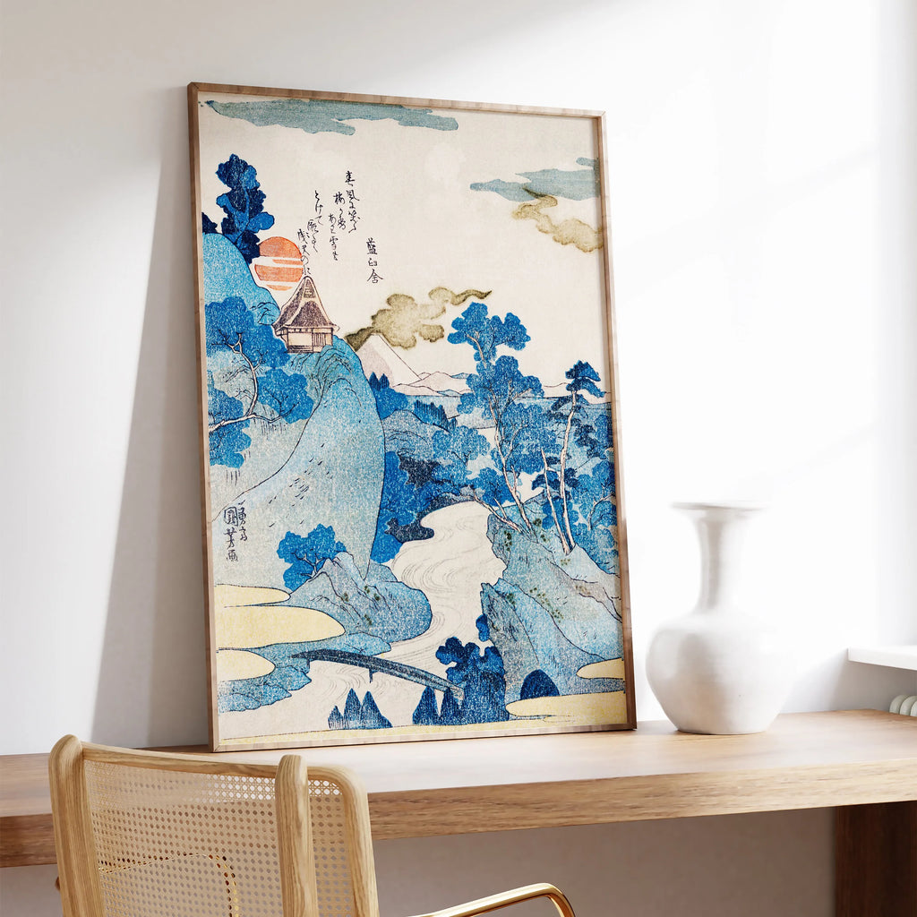 Hokusai Great Wave Woodblock Print — Japanese Wall Art