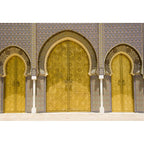 Moroccan Palace Arch Wall Backdrop — Moroccan Architecture Wall Hanging