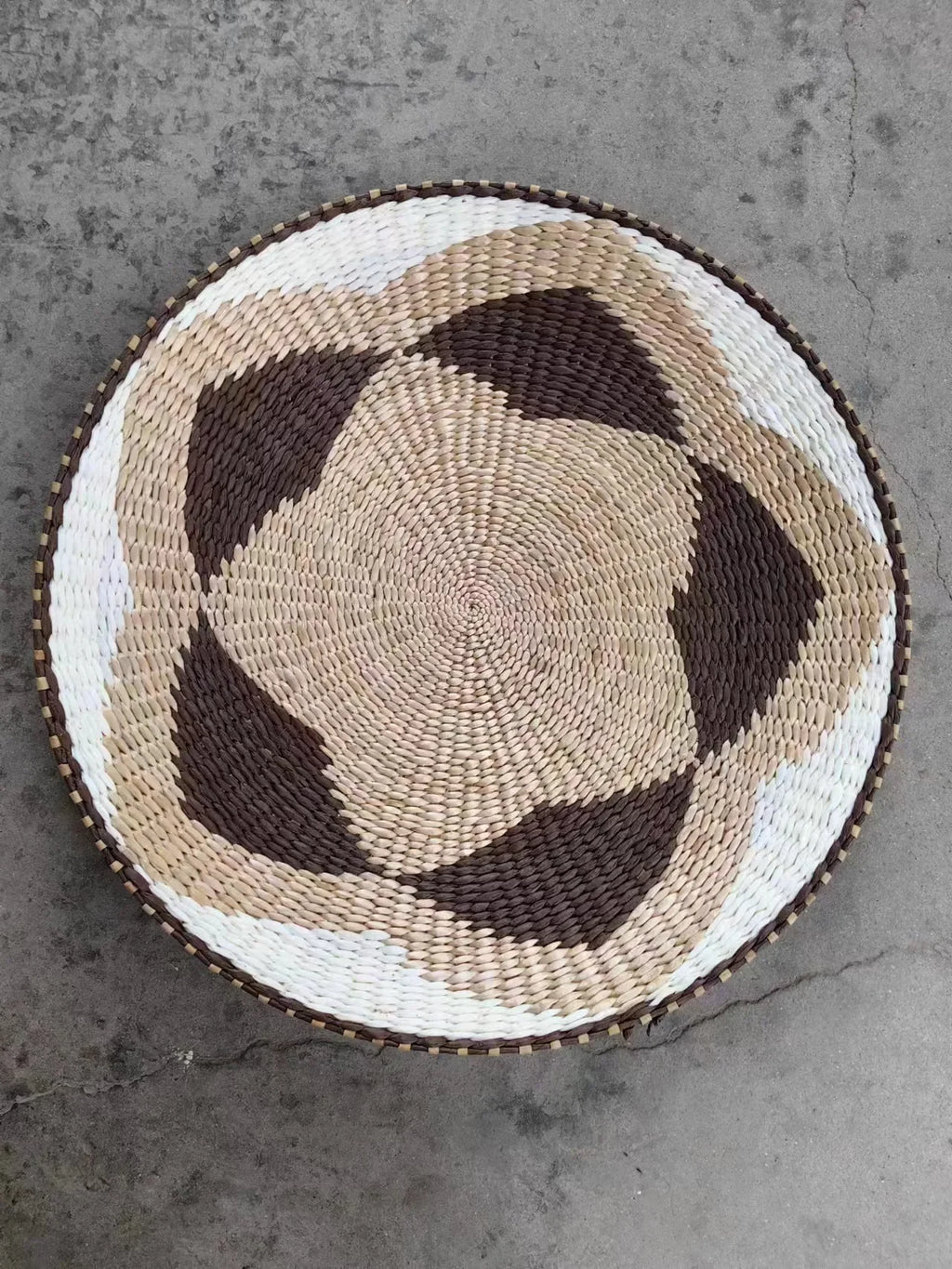 Boho Woven Wall Basket — Natural Fiber Wall Décor, 33 Designs