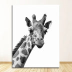 Safari Nursery Wall Art — Lion, Zebra & Elephant Print