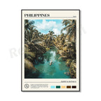 Philippines Travel Poster — Vintage Island & City Prints | Multiple Designs & Sizes
