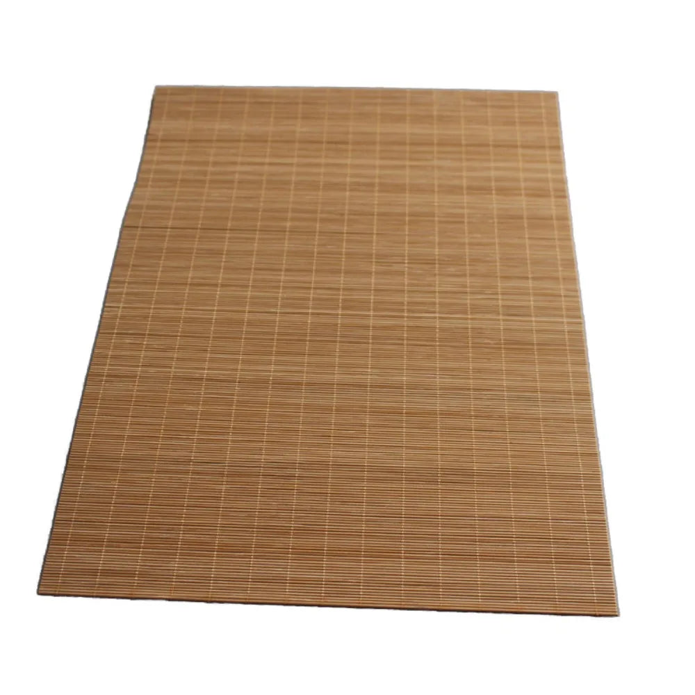 Woven Bamboo Tea Mats, Set of 2 — Japanese-Style Heat-Resistant Tea Ceremony Mats