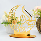 Ramadan & Eid Acrylic Tabletop Ornament – Islamic Home Décor Stand