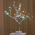 Cherry Blossom Bonsai Night Light — Touch Switch Table Lamp