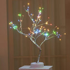 Cherry Blossom Bonsai Night Light — Touch Switch Table Lamp