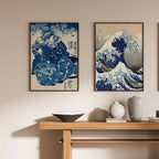 Japanese Wave Ukiyo-e Canvas Print — Vintage Japanese Wall Art