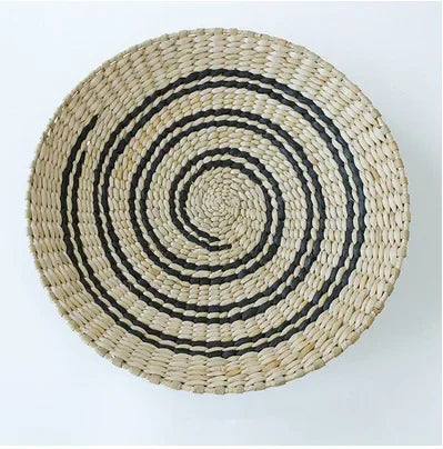 Boho Woven Wall Basket — Natural Fiber Wall Décor, 33 Designs