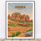 Machu Picchu Vintage Travel Poster – Andes Mountains Wall Art