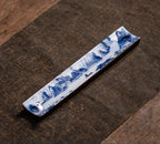 Zen Ceramic Incense Burner — Handmade Enamel Aromatherapy Holder
