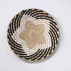 Boho Woven Wall Basket — Handcrafted Rattan Wall Décor