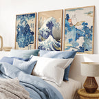 Hokusai Great Wave Woodblock Print — Japanese Wall Art