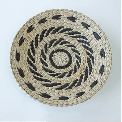 Boho Woven Wall Basket — Natural Fiber Wall Décor, 33 Designs