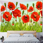 Tropical Jungle Bird Tapestry — Wall Hanging & Beach Mat