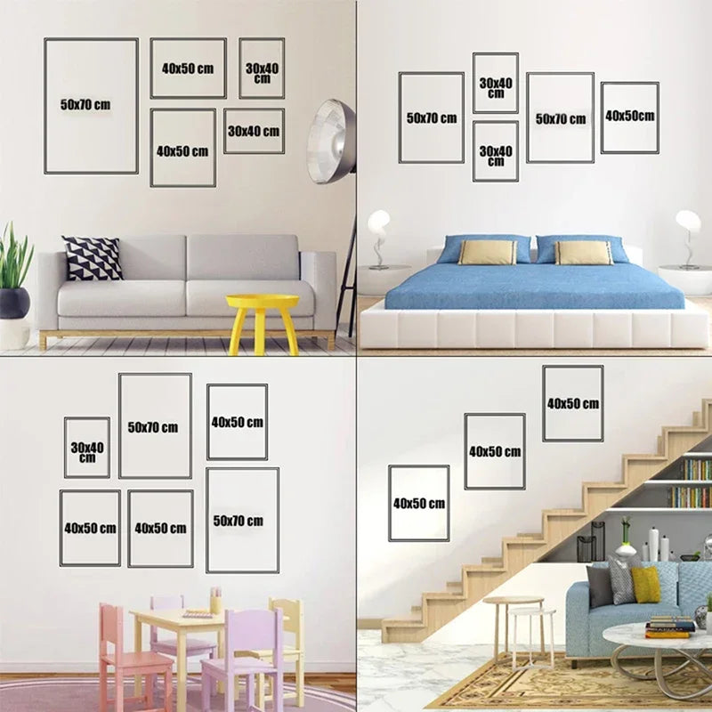 Travel Moroccan Art Casablanca Marrakesh Fes Building Art Poster Canvas Painting Wall Prints Picture for Room Home Decor