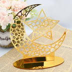 Ramadan & Eid Acrylic Tabletop Ornament – Islamic Home Décor Stand