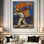 Diego Rivera Inspired Paint-by-Numbers Canvas Kit