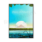 Philippines Travel Poster — Vintage Island & City Prints | Multiple Designs & Sizes