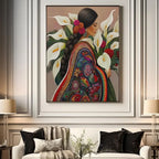 Diego Rivera Inspired Paint-by-Numbers Canvas Kit