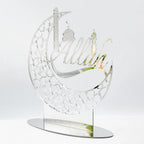 Ramadan & Eid Acrylic Tabletop Ornament – Islamic Home Décor Stand
