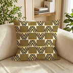 Design 10 kente pattern cushion cover