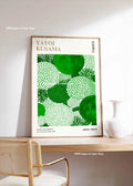 Yayoi Kusama Pink Jellyfish — Mount Fuji Abstract Canvas Print