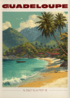Vintage Havana, Cuba Travel Poster Canvas Print — Latin Heritage Wall Art