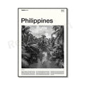 Philippines Travel Poster — Vintage Island & City Prints | Multiple Designs & Sizes