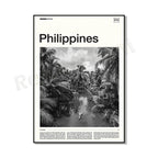 Philippines Travel Poster — Vintage Island & City Prints | Multiple Designs & Sizes