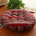 Round Floor Meditation Cushion — Thick Washable Tatami Seat Pad