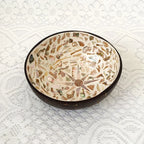 Capiz-Inspired Coconut Shell Bowl — Handmade Filipino Storage &amp; Décor