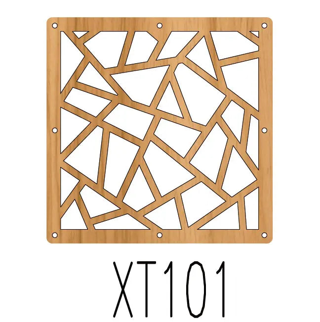 Japanese Wooden Room Divider — Hollow Screen Partition Panels