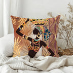African Tribal Elephant Cushion Cover