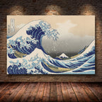 Katsushika Hokusai Thirty-Six Views of Mount Fuji Canvas Wall Art Prints