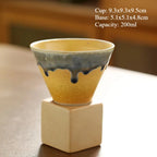 Japanese Pottery Tea Cup — Rustic Ceramic Coffee Mug