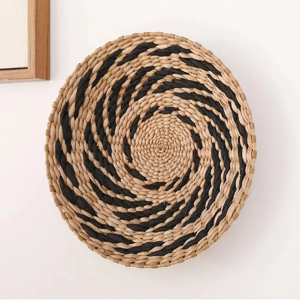 Boho Woven Wall Basket — Natural Fiber Wall Décor, 33 Designs