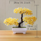 Artificial Bonsai Tree — Decorative Potted Plant for Home & Garden