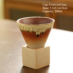 Japanese Pottery Tea Cup — Rustic Ceramic Coffee Mug