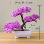 Artificial Bonsai Tree — Decorative Potted Plant for Home & Garden