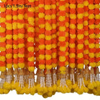 Artificial Marigold Garland — Indian Pooja & Wedding Décor