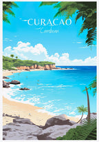 Peru, Cuba & Caribbean Travel Poster Canvas Print — Latin Heritage Wall Art