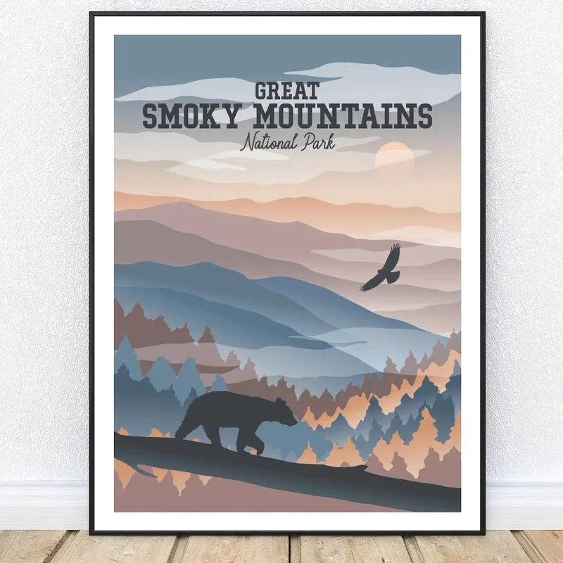 Machu Picchu Vintage Travel Poster – Andes Mountains Wall Art