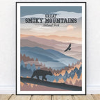 Machu Picchu Vintage Travel Poster – Andes Mountains Wall Art