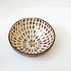 Capiz-Inspired Coconut Shell Bowl — Handmade Filipino Storage &amp; Décor