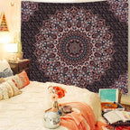 Wall Hanging Indian Mandala Tapestry Psychedelic Bohemian Home Decoration Aesthetic Living Room Background Cloth Beach Yoga Mat