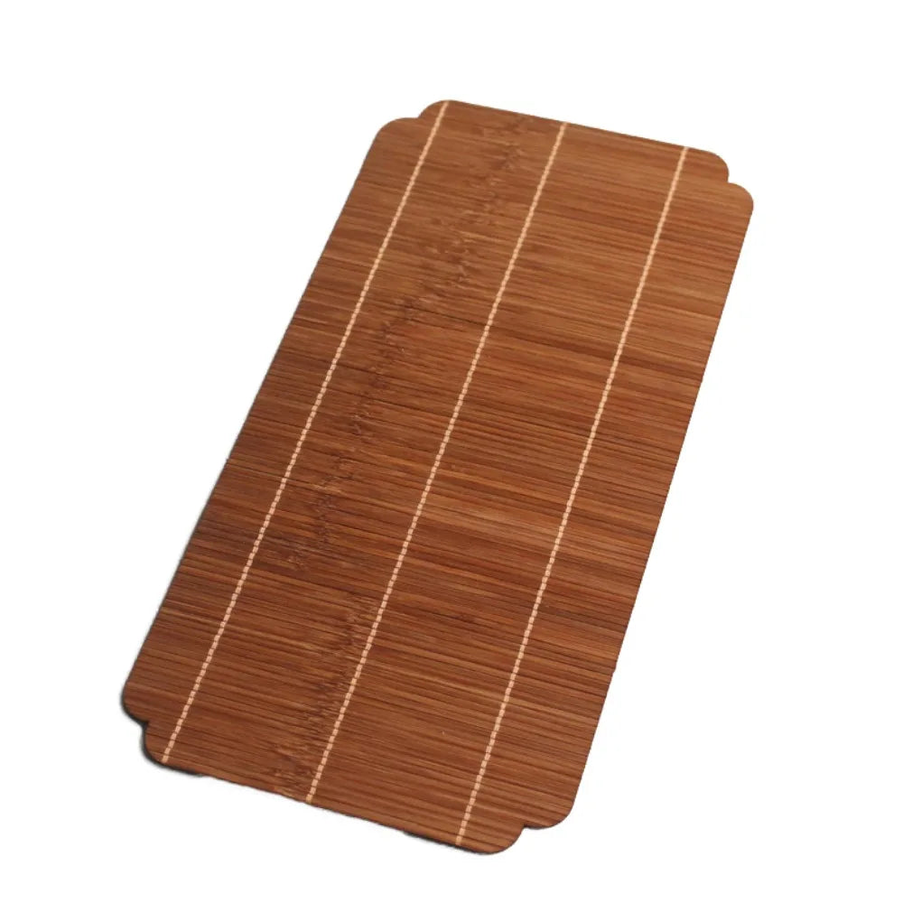 Woven Bamboo Tea Mats, Set of 2 — Japanese-Style Heat-Resistant Tea Ceremony Mats