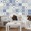 Waterproof Mosaic Tile Stickers — 20-Piece PVC Kitchen & Bath Decals